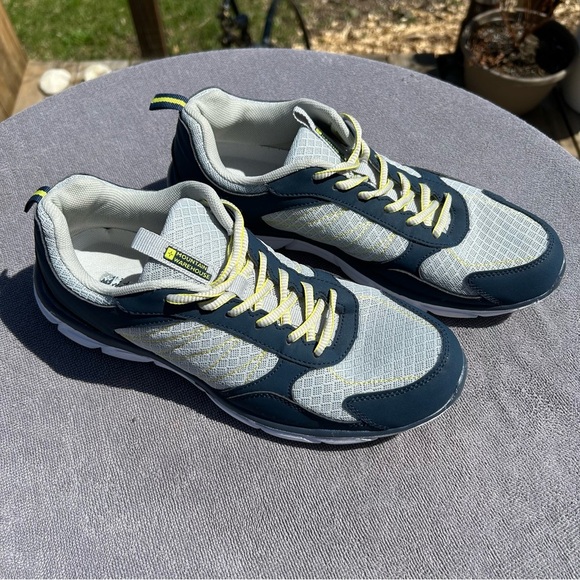 Mountain warehouse Stylish Gray and Blue Athletic Shoes - Picture 1 of 10